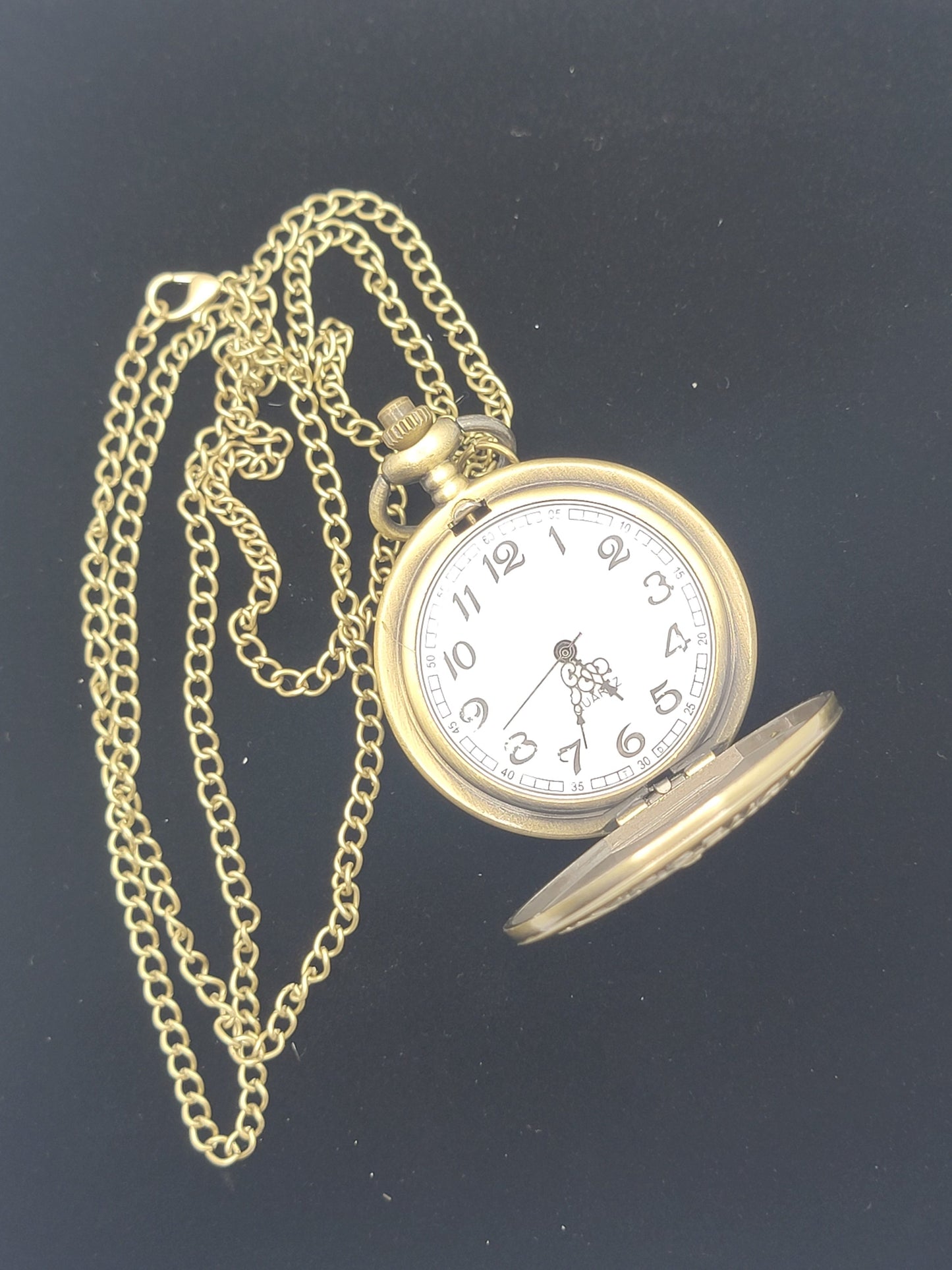 Full Hunter Bronze Emergency Medical Technician (EMT) Pocket Watch