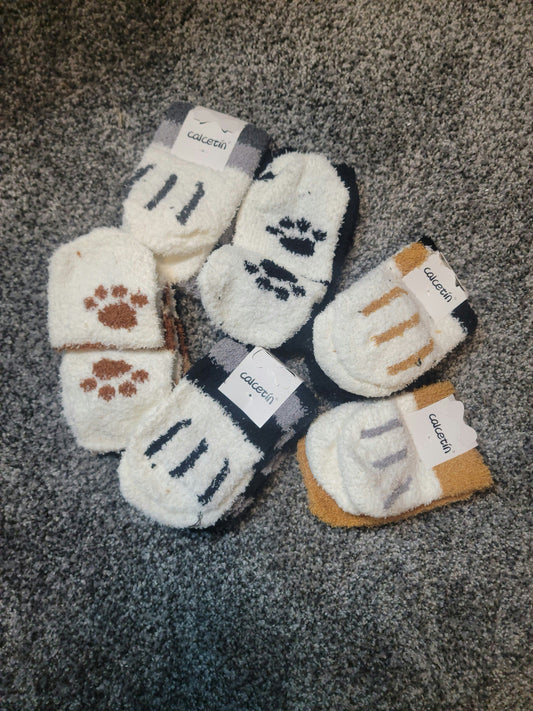 Super Soft Paw Designed Socks