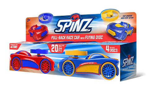 Spinz Crash 'em Up Toy Racecars 2 Pack