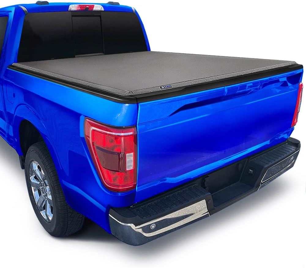 Tyger Auto T3 Soft Tri-fold Truck Bed Tonneau Cover Compatible with 2015-2024 Ford F-150 | 6.5' (79") Bed | TG-BC3F1042