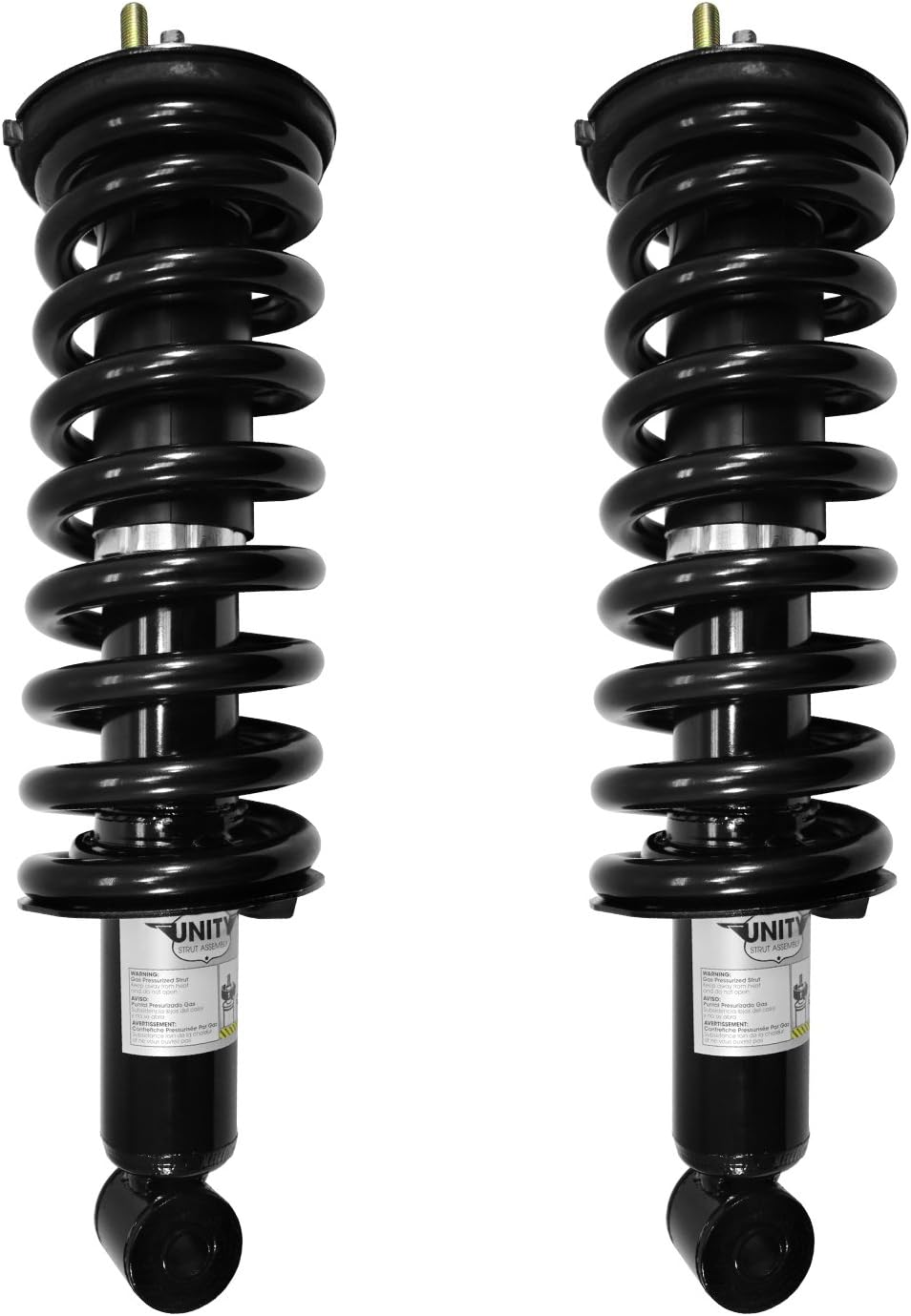 Unity Automotive 2-11290-001 Front 2 Wheel Complete Strut Assembly Kit 2005-2011 Nissan Pathfinder