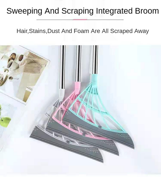 UltraBroom - Multifunctional Short Handled Magic Scraping Broom 1 Teal Broom